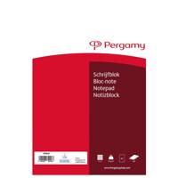 Pergamy schrijfblok, 60 g/m², ft A4, 100 vel, geruit 5 mm - thumbnail