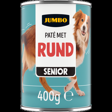Jumbo Pate met Rund Senior 400 g Jumbo Pate met Rund Senior 400 g