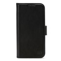 Senza Pure Leather Wallet Apple iPhone 14 Plus Deep Black - thumbnail