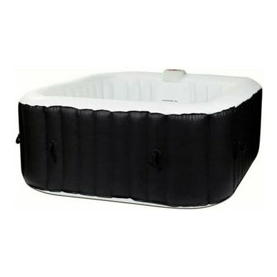 SUN SPA Gelamineerde vierkante opblaasbare spa - 4 personen - 1, 55 x H 0, 65 m
