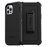 Otterbox Defender - ProPack BULK Backcover Apple iPhone 12, iPhone 12 Pro Zwart Inductieve lading, Stofdicht, Stootbestendig - thumbnail