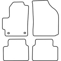 Automatten passend voor Chevrolet Matiz 2005-2010 TMDW514 - thumbnail