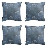 Sierkussen Circle blauw 50 cm x 50 cm (4 stuks) Madison - Madison - thumbnail