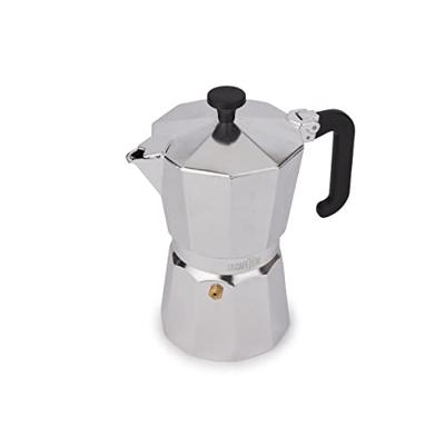 La Cafetière - Espresso Maker, 6 Kopjes, Aluminium, Zilver - La Cafeti