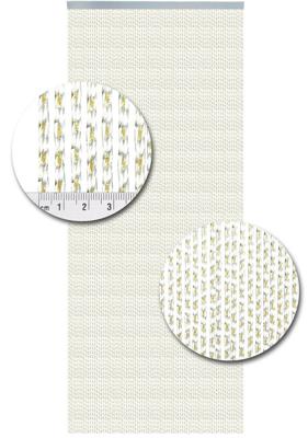 Vliegengordijn Kunststof Lucca Geel - 100cm x 240cm