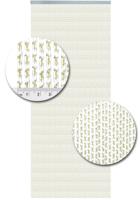 Vliegengordijn Kunststof Lucca Geel - 100cm x 240cm - thumbnail