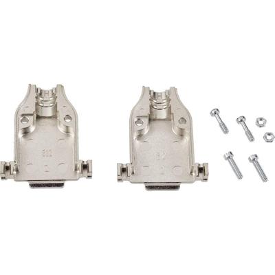 TE Connectivity AMPLIMITE HD-20 (HDP-20) 5745171-1 D-sub behuizing Aantal polen: 9 Metaal 180 ° Zilver 1 stuk(s)