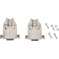 TE Connectivity AMPLIMITE HD-20 (HDP-20) 5745171-1 D-sub behuizing Aantal polen: 9 Metaal 180 ° Zilver 1 stuk(s) - thumbnail