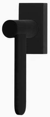 Formani Bertram Beerbaum TENSE BB102-DK draaikiepgarnituur niet afsluitbaar rechtsdraaiend - mat zwart