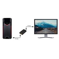 LogiLink DisplayPort AV Adapter [1x DisplayPort - 1x DisplayPort] Zwart - thumbnail