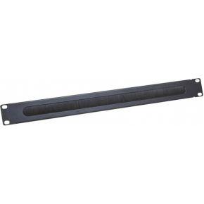 LogiLink ORCEB1B 19 inch Kabelgeleiding voor patchkast 1 HE Zwart