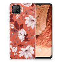 Smartphone hoesje OPPO A73 4G Watercolor Flowers - thumbnail