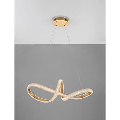 Lyora HanglampMedora krul goud 75cm - 9748157