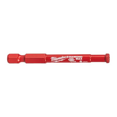 Milwaukee Accessoires Milwaukee tegelboor | diamond max™ | 1/4" nat/droog | 6 mm 1/4" hex - 4932498342 Milwaukee Accessoires Milwaukee tegelboor | diamond max™ | 1/4" nat/droog | 6 mm 1/4" hex - 4932498342