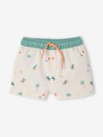 Zwemshort baby croco ecru - thumbnail