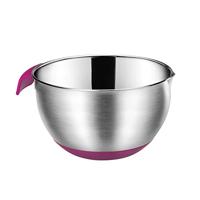 Metaltex Dolceforno Mengkom 4.6L met Antislipbasis RVS/Paars - thumbnail