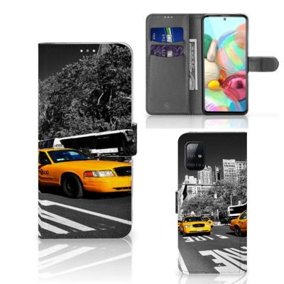 Samsung Galaxy A71 | Flip Cover | New York Taxi
