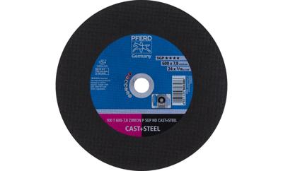 PFERD TOOLS 100 T 600-7,8 ZIRKON P SGP HD CAST+STEEL/60,0 66397708 Doorslijpschijf recht 600 mm 5 stuk(s) Getemperd staal, Gietijzer, Staal, Gegoten staal