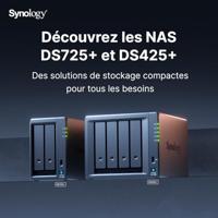 Synology DS725+ NAS-server voor kleine en middelgrote bedrijven - 2 bays - 4 GB RAM - thumbnail