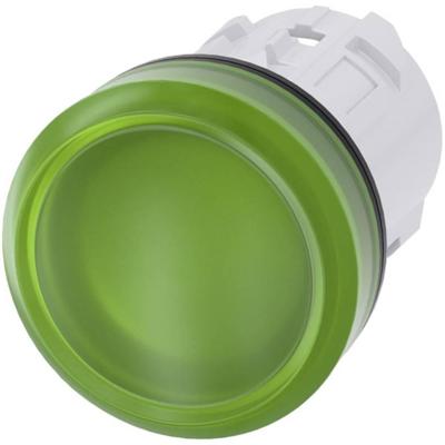 Siemens 3SU1001-6AA40-0AA0 - Indicatielamp, 22 mm, rond, kunststof, groen, lens Siemens 3SU1001-6AA40-0AA0 - Indicatielamp, 22 mm, rond, kunststof, groen, lens