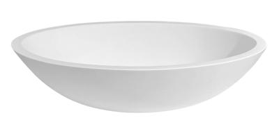 Best Design New Stone waskom 52x38cm met klikwaste Solid Surface mat wit 3840260