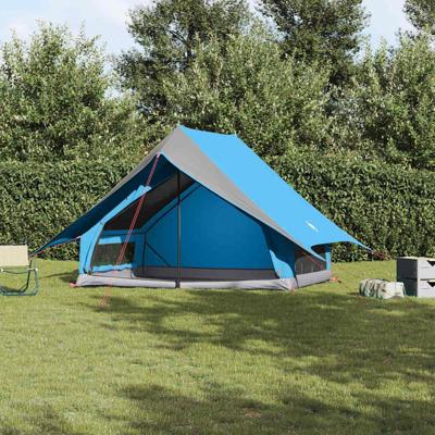 Tenten met dak Blauw 256 x 266 x 185 cm Polyester