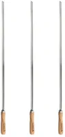 Barbecook set van 3 xl skewers spies (65cm, fsc 100%) - thumbnail