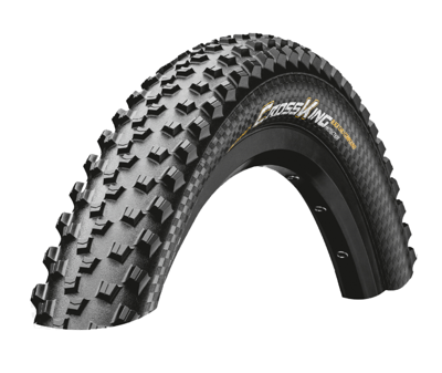 Continental buitenbandcrossking ii 27.5 x 2.20 zw vouw
