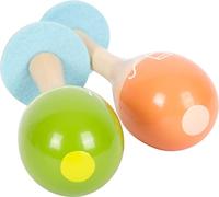 Small Foot houten maracas groovy beats - thumbnail