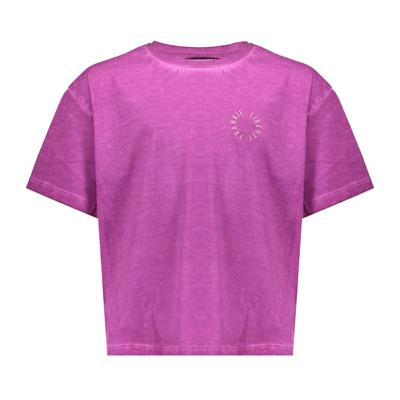 Frankie & Liberty Meisjes t-shirt - Paris - Purple Pink