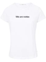 Shirt van 100% katoen met ronde hals Van Lanius wit - thumbnail