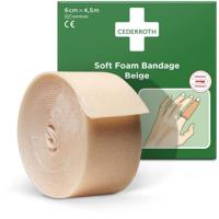 Cederroth zelfklevend schuimverband, beige, 6 cm x 4,5 m - thumbnail