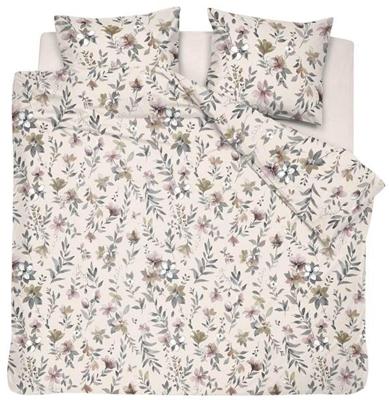 Cinderella dekbedovertrekset flanel 240x200/220 cm botanica beige Cinderella dekbedovertrekset flanel 240x200/220 cm botanica beige