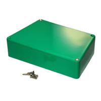 Hammond Electronics 1590TRPCGR Universele behuizing 151.02 x 95 x 39 Aluminium Groen 1 stuk(s) - thumbnail