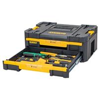 DeWALT DWST1-70706 TSTAK-BOX IV met 2 ondiepe lades met 9 vakjes - thumbnail