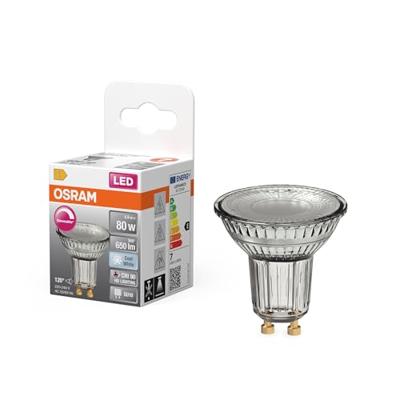 OSRAM HOMELIGHTING 4099854456992 LED-reflectorlamp-lamp Energielabel E (A - G) GU10 6.9 W Koudwit (Ø x h) 50.00 mm x 50.00 mm 1 stuk(s) OSRAM HOMELIGHTING 4099854456992 LED-reflectorlamp-lamp Energielabel E (A - G) GU10 6.9 W Koudwit (Ø x h) 50.00 mm x 50.00 mm 1 stuk(s)