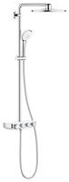 Douchesysteem GROHE Euphoria SmartControl Duo 310 mm Gepolijst Rond - thumbnail
