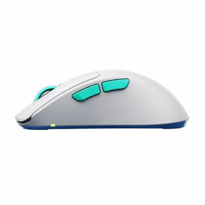 CHERRY XTRFY M64 Wireless, Ultralichte Draadloze Gamingmuis, 2,4 GHz, Geoptimaliseerd voor E-Sports, Ergonomische Vorm met extra lage Voorkant, Wit