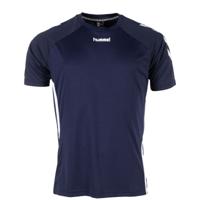 Hummel 160005 Authentic Tee - Navy-White - XL - thumbnail