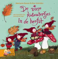 De vier kaboutertjes in de herfst - Marianne Busser, Ron Schröder - ebook - thumbnail