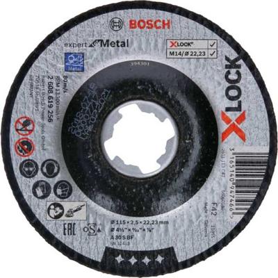 Bosch Accessories 2608619256 2608619256 Doorslijpschijf gebogen 115 mm 1 stuk(s) Metaal Bosch Accessories 2608619256 2608619256 Doorslijpschijf gebogen 115 mm 1 stuk(s) Metaal