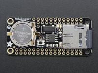 Adafruit Adalogger FeatherWing - RTC + SD Add-on voor alle veren boards [ADA2922] - thumbnail