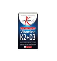 Lucovitaal Vitamine K2+D3 60Capsules - thumbnail