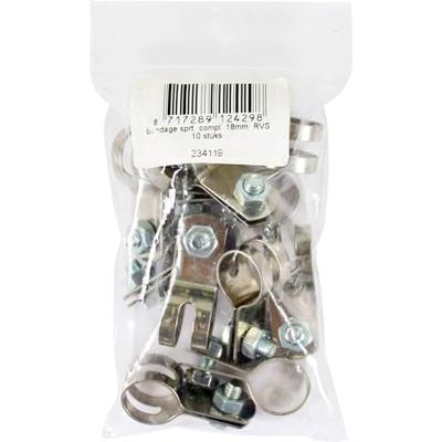 Bofix 234119 bandage sport 18mm rvs compleet p/10