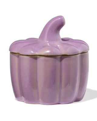 HEMA Geurkaars 7.5x11cm chai-pompoen-vanille (lila)
