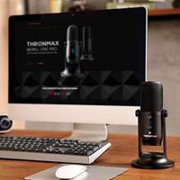 Thronmax M2P-B USB-studiomicrofoon Statief Zendmethode:Kabelgebonden Voet, Incl. kabel USB-C, Audio, stereo (3.5 mm jackplug) Kabelgebonden - thumbnail