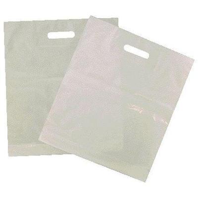 Draagtas neutraal 450x500mm 50Mu wit 500 stuks Draagtas neutraal 450x500mm 50Mu wit 500 stuks