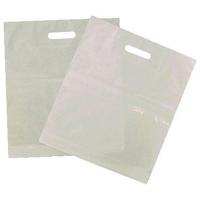 Draagtas neutraal 450x500mm 50Mu wit 500 stuks - thumbnail