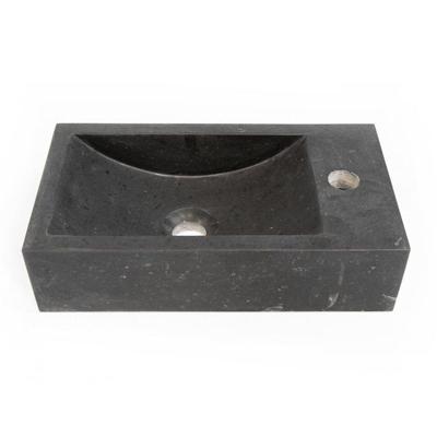 Saniclass Noche Fontein - 22x40x10cm - natuursteen donker GXB 220x400x100 Small L/R Saniclass Noche Fontein - 22x40x10cm - natuursteen donker GXB 220x400x100 Small L/R