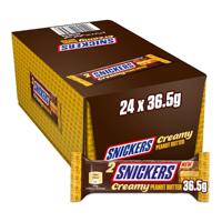 Snickers creamy peanut butter single (24x 36.5gr) - thumbnail